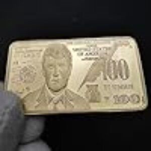 TRUMP LIBERTY $100 BULLION BAR – SUPER COLLECTIBLE